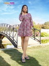 Looks Vol 6 By Tips And Tops Printed Rayon Western Short Tunic Ladies Top Wholesale Price In Surat
